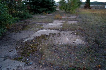 Airport Drive-In Theatre - More Screen Foundation (newer photo)